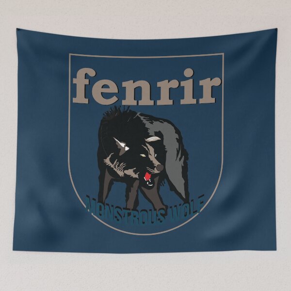 Item preview, Fenrir - Monstrous Wolf designed and sold by SueSakpal.