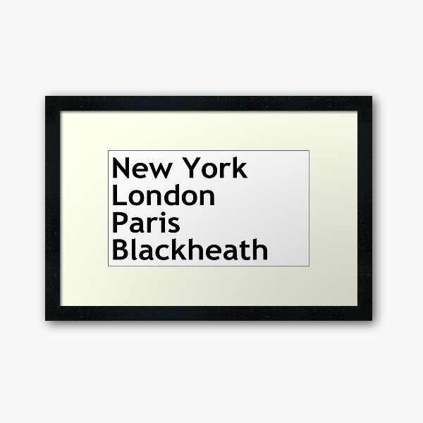 Item preview, New York London Paris Blackheath designed and sold by SpottedDick.