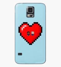 "Love in 8-bit": Britta and Troy (Style A) Case/Skin for Samsung Galaxy