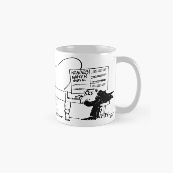 Handel's Water Music. Piano Springs a Leak Classic Mug