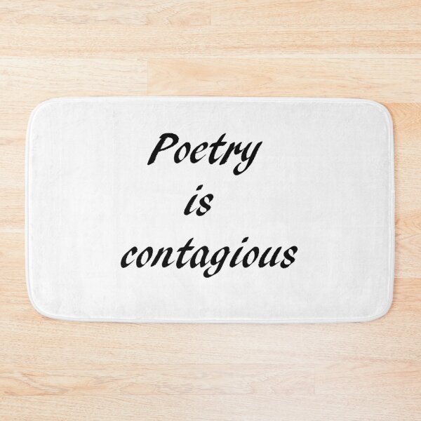 Item preview, Poetry is Contagious  designed and sold by BillyBernie.