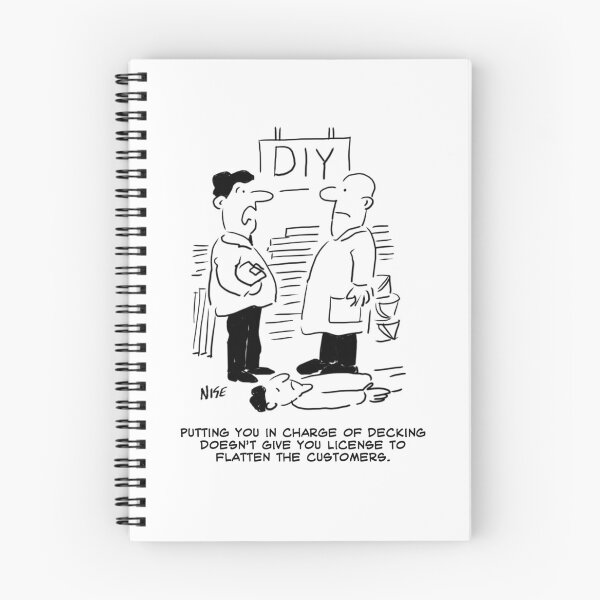 Item preview, DIY Store Man in Charge of Decking designed and sold by NigelSutherland.