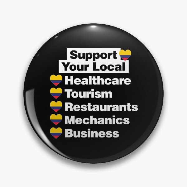 Item preview, Support Your Colombian Local Healthcare, Tourism, Restaurants designed and sold by elhefe.