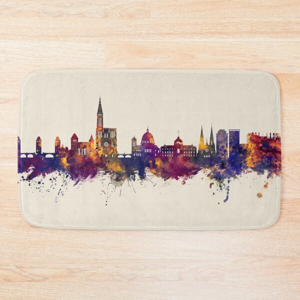 Item preview, Strasbourg France Skyline designed and sold by ArtPrints.