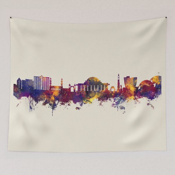 Item preview, Lilongwe Malawi Skyline designed and sold by ArtPrints.