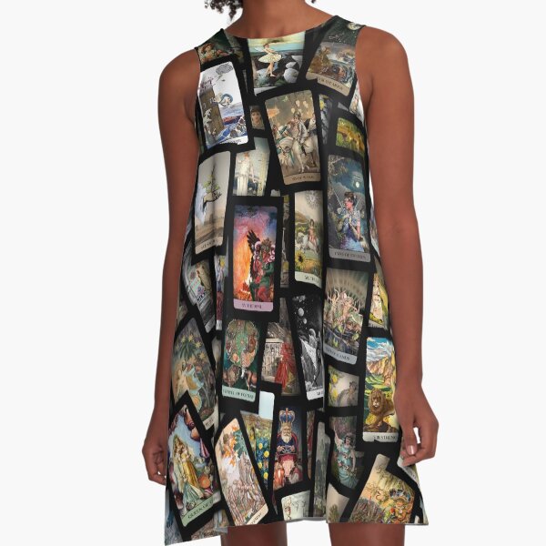 TAROT DECK A-Line Dress