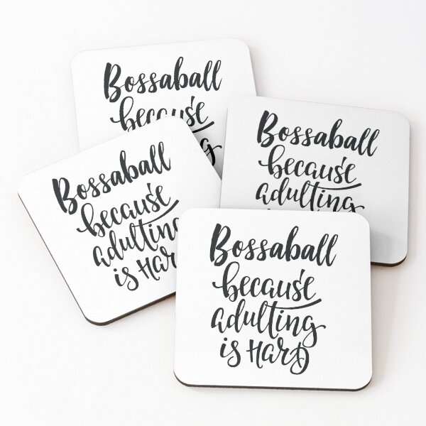 Item preview, Bossaball Because Adulting Is Hard designed and sold by ProjectX23.