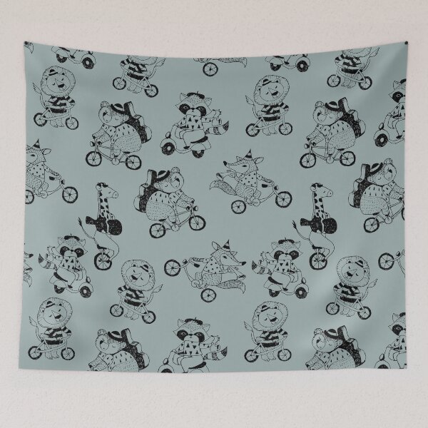 Item preview, Bohemian musicians designed and sold by Petit Faon Prints.