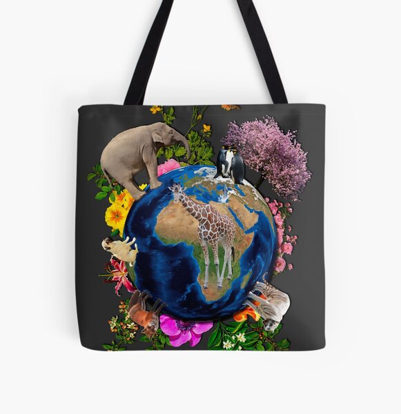 Colorful Flowers Bags | Redbubble