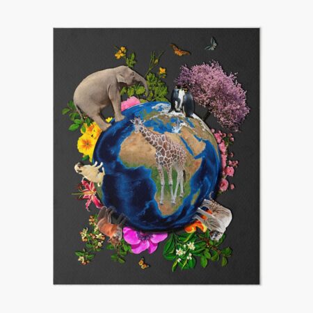 NATURE Art Board Print