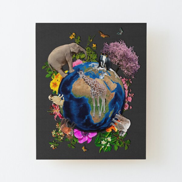 NATURE Wood Mounted Print