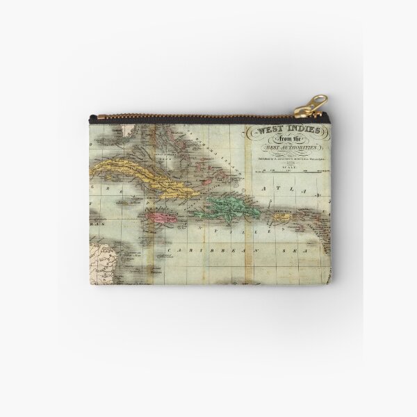 Item preview, Vintage Map of The Caribbean (1834) designed and sold by BravuraMedia.