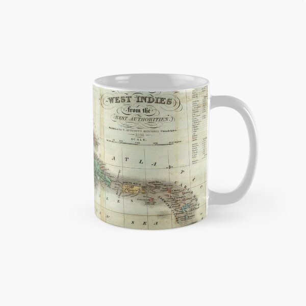 Item preview, Vintage Map of The Caribbean (1834) designed and sold by BravuraMedia.