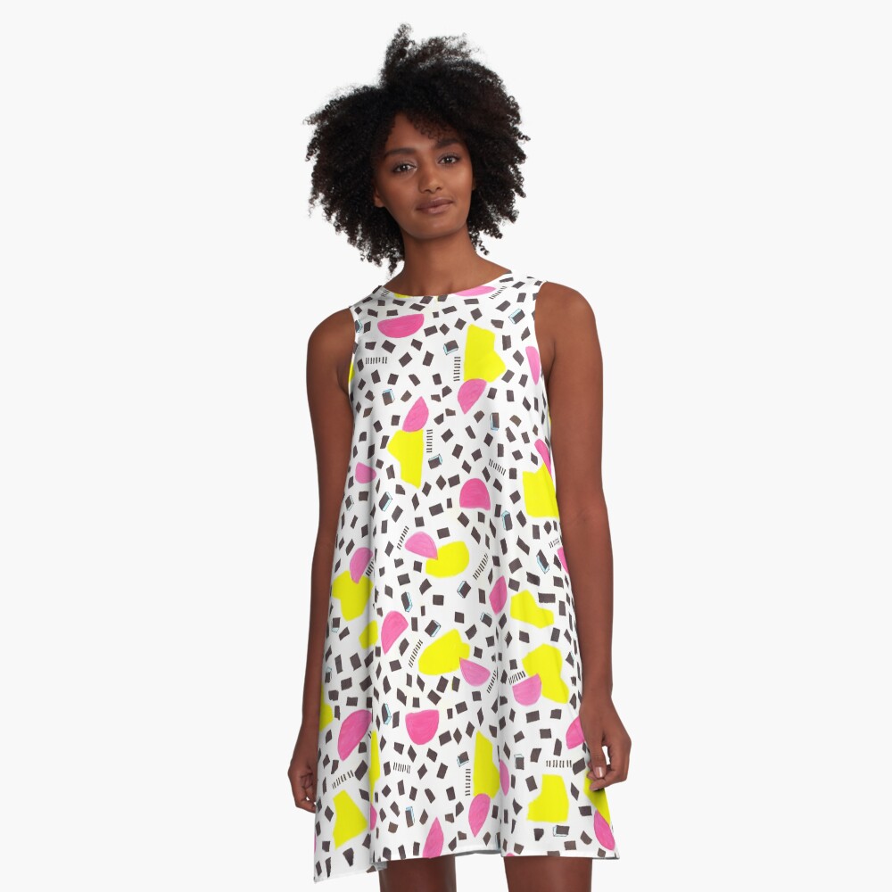 Party Shapes A-Line Dress