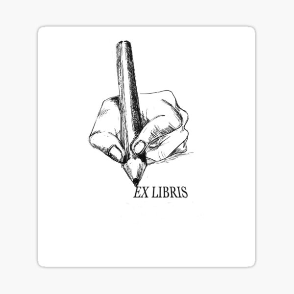 Item preview, Ex-libris: Pencil designed and sold by Daria Busek.