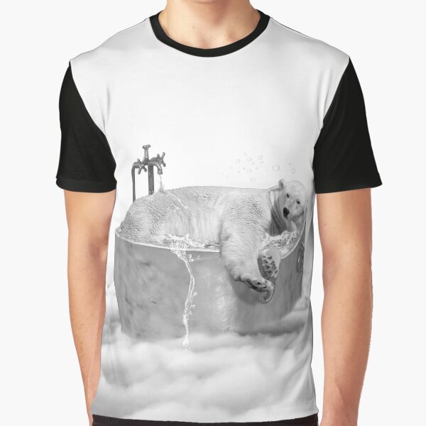 POLAR BEAR BATH Graphic T-Shirt