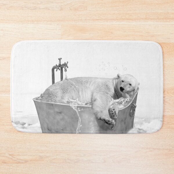 Item preview, POLAR BEAR BATH designed and sold by GloriaSanchez.