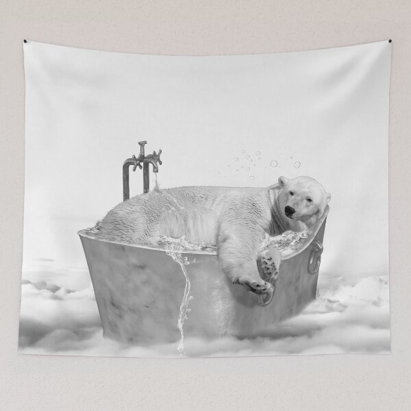 Item preview, POLAR BEAR BATH designed and sold by GloriaSanchez.