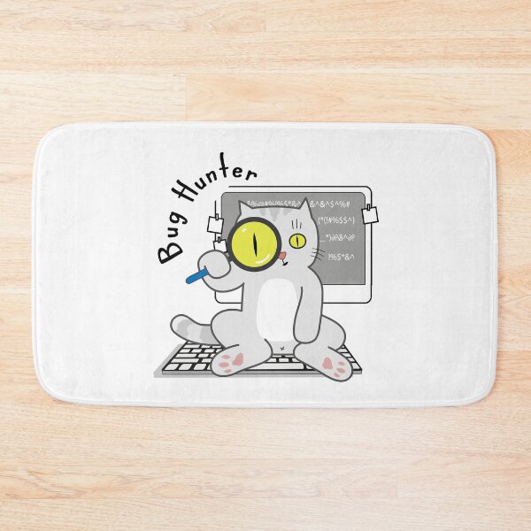 Item preview, Bug Hunter, Testing, QA Engineer, Quality Assurance, Cat Lover designed and sold by Svitlana Kolisnichenko.