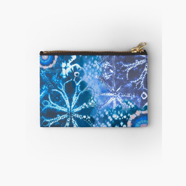 Item preview, Deep blue hand painted tie dye designed and sold by taika tori.
