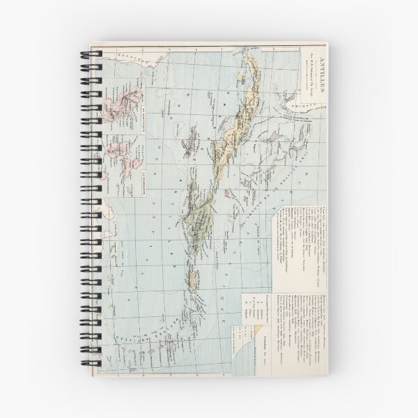 Item preview, Vintage Map of The Caribbean (1886) designed and sold by BravuraMedia.