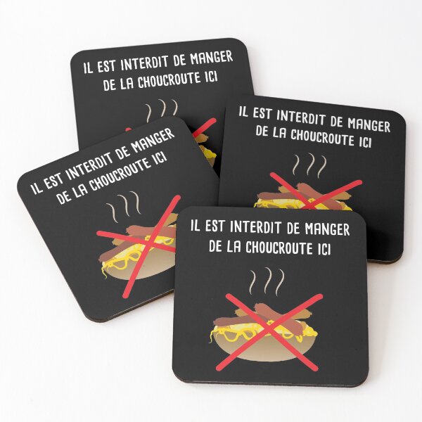 Item preview, It is forbidden to eat sauerkraut here designed and sold by Catcrea.