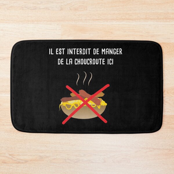 Item preview, It is forbidden to eat sauerkraut here designed and sold by Catcrea.
