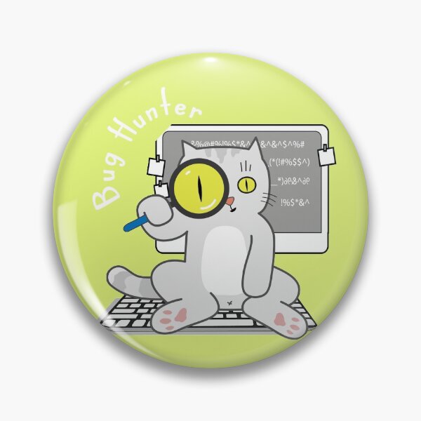 Item preview, Bug Hunter, Testing, QA Engineer, Quality Assurance, Cat Lover designed and sold by Svitlana Kolisnichenko.