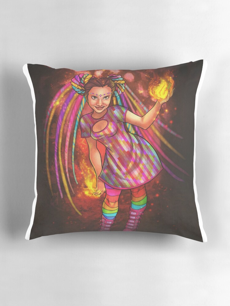Thumbnail 3 of 4, Pillow, Kristina designed and sold by z0mbieparade.