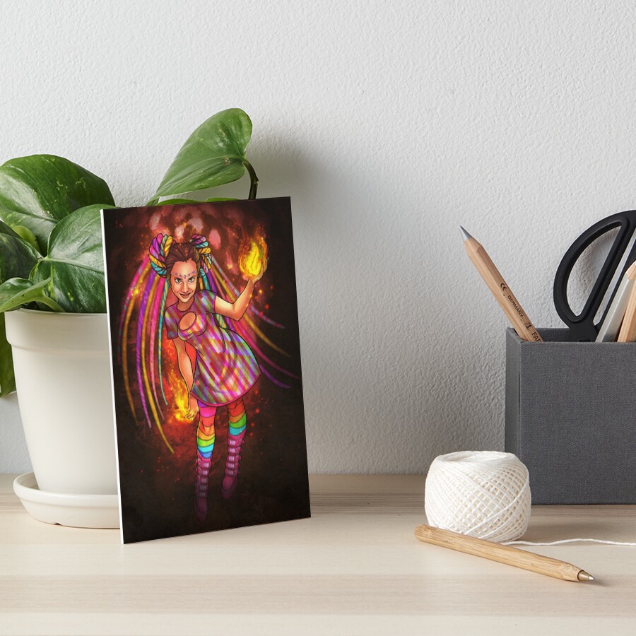 Item preview, Art Board Print designed and sold by z0mbieparade.
