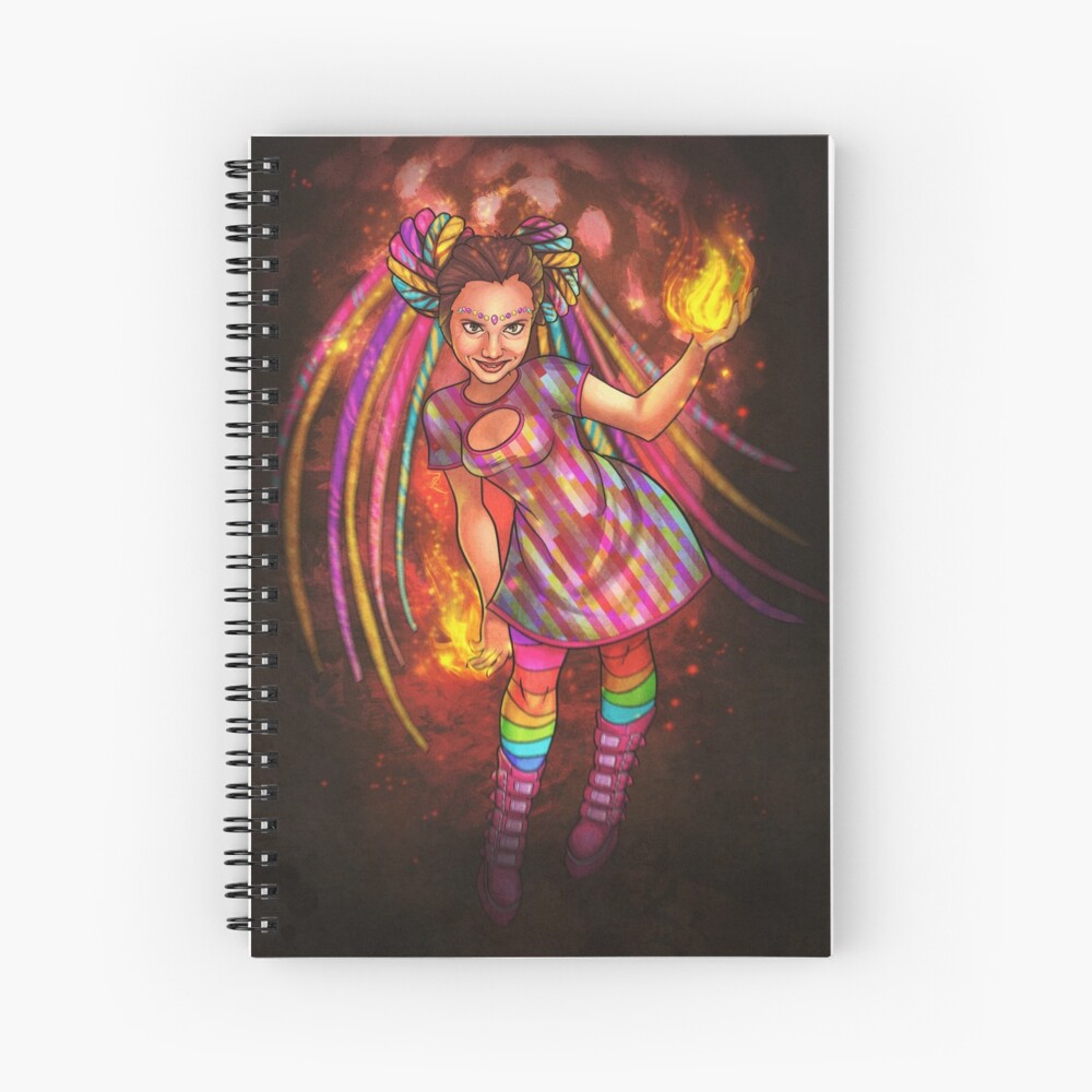 Item preview, Spiral Notebook designed and sold by z0mbieparade.