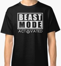 Beast Mode Gym Bodybuilding Sport Motivation Classic T-Shirt