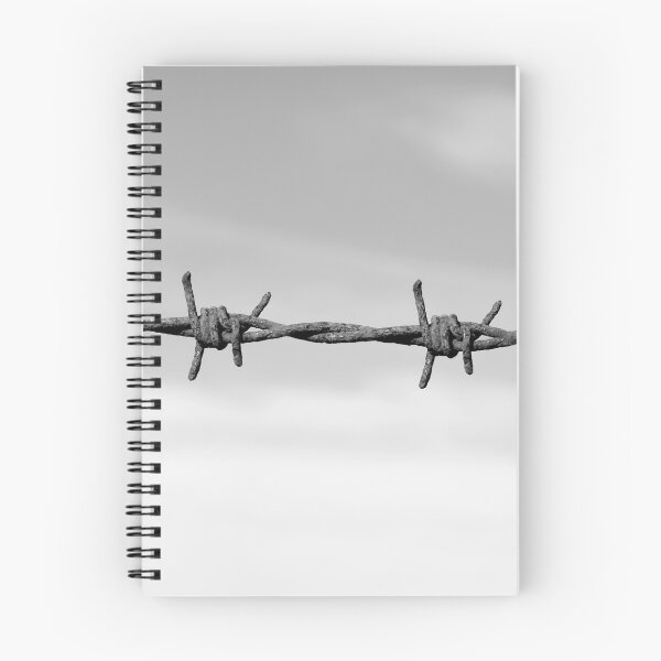 Item preview, Barbed wire in black and white designed and sold by bartlehalpin.