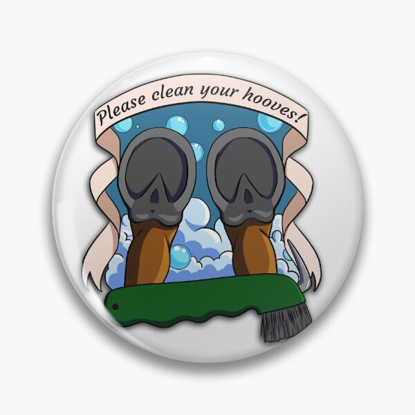 Item preview, Please Clean Your Hooves! designed and sold by Elizabeth Staley.