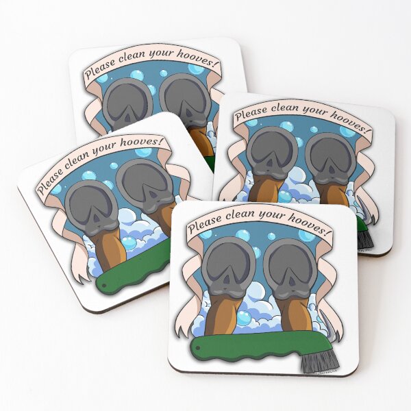 Item preview, Please Clean Your Hooves! designed and sold by Elizabeth Staley.