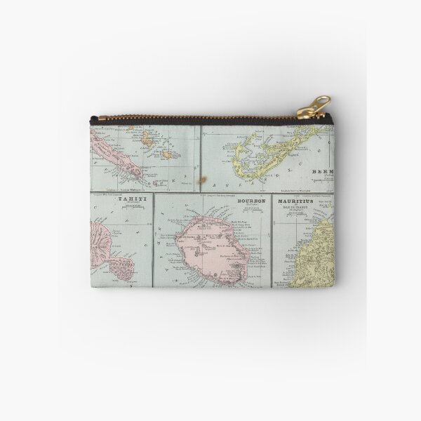 Item preview, Vintage Map of Various Tropical Islands (1901) designed and sold by BravuraMedia.