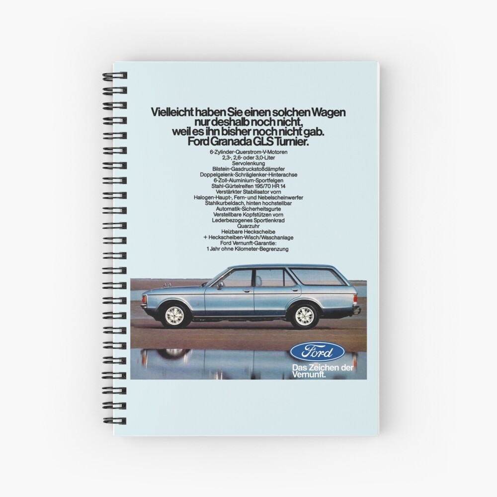 Ford Granada Turnier Art Print By Throwbackm2 Redbubble