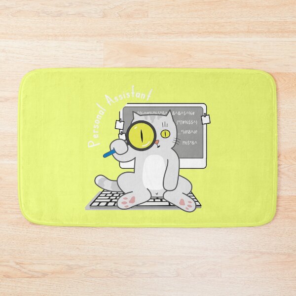 Item preview, Cat Assistant, Personal Assistant, Freelancer, Work at Home, QA Engineer, Programming, Coding, Artist, Designer designed and sold by Svitlana Kolisnichenko.