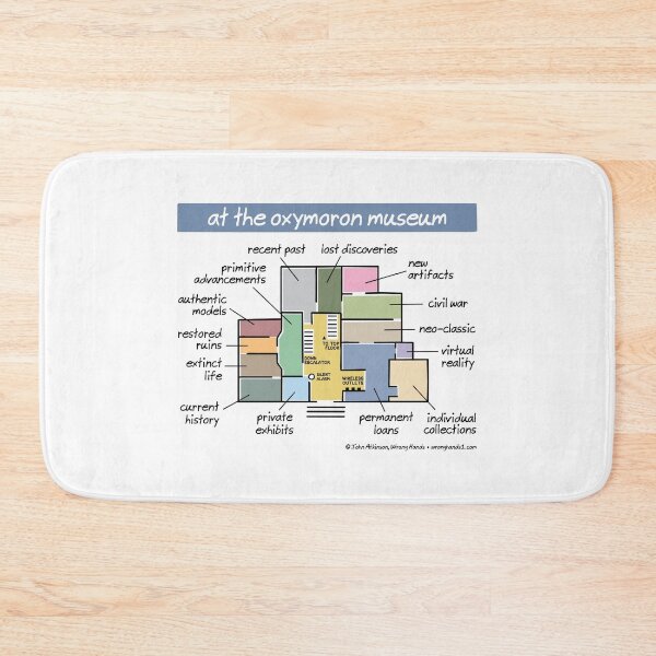 Item preview, at the oxymoron museum designed and sold by WrongHands.