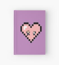 "Love in 8-bit": Jeff and Annie (Style D) Hardcover Journal