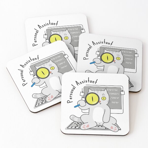 Item preview, Cat Assistant, Personal Assistant, Freelancer, Work at Home, QA Engineer, Programming, Coding, Artist, Designer designed and sold by Svitlana Kolisnichenko.