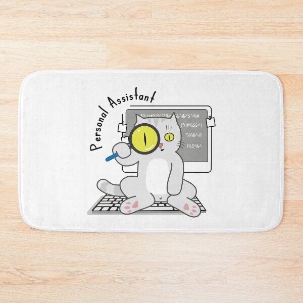 Item preview, Cat Assistant, Personal Assistant, Freelancer, Work at Home, QA Engineer, Programming, Coding, Artist, Designer designed and sold by Svitlana Kolisnichenko.