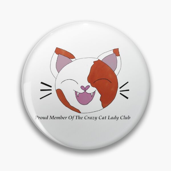 Item preview, Proud Member of the crazy cat lady Club designed and sold by MammaPanda.
