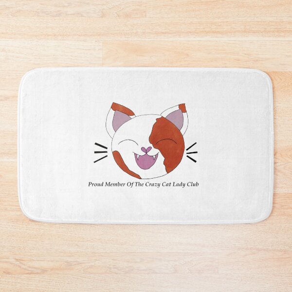 Item preview, Proud Member of the crazy cat lady Club designed and sold by MammaPanda.