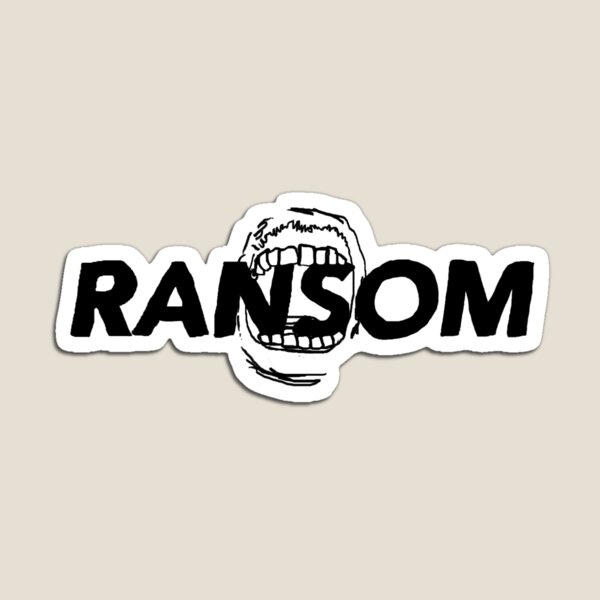 Item preview, Ransom clothing mouth logo black designed and sold by maxomans.