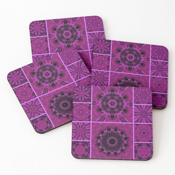 Item preview, TOP TEN Collage of PURPLE (Floral) HEARTS  designed and sold by mister-john.