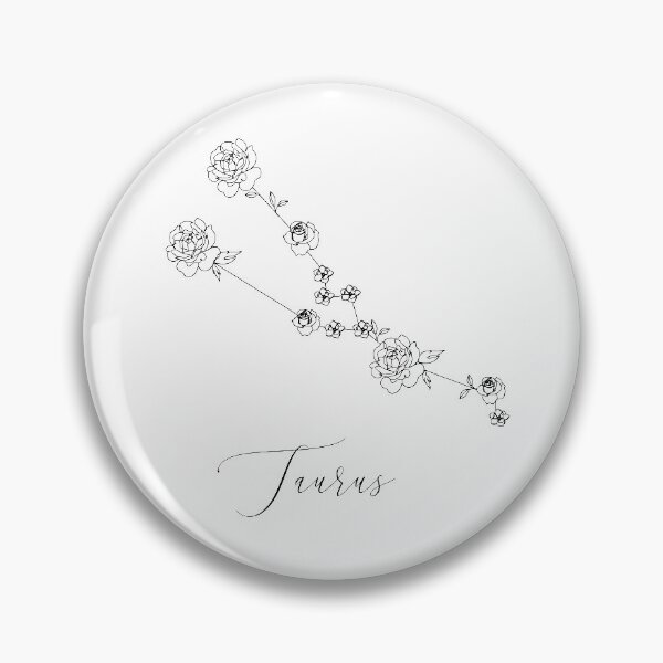 Item preview, Taurus zodiac constellations  line drawing. Line art designed and sold by OneLinePrint.