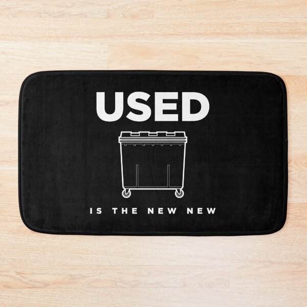 Item preview, Used Is The New New Dumpster Diving print designed and sold by jakehughes2015.