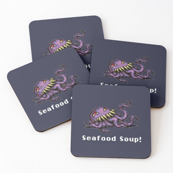 Item preview, Ultros Final Fantasy VI - Seafood Soup! designed and sold by bunnyang.