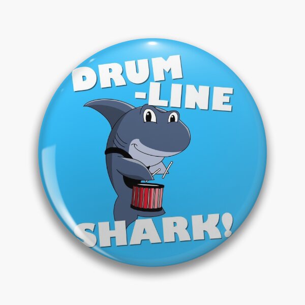 Artikelvorschau, DRUM - LINE SHARK! entworfen und verkauft von TotalDesign.